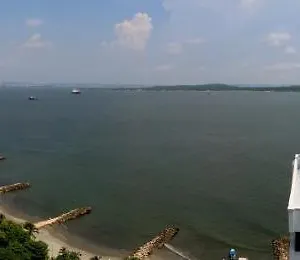 Apartamento En Piso 19 1c19 Balcón Con Vista Al Mar Su Aire Acondicionado E Internet Wifi Cartagena